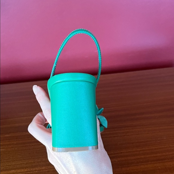 Wore once Steve Madden Teal Floral Heels - Picture 7 of 12